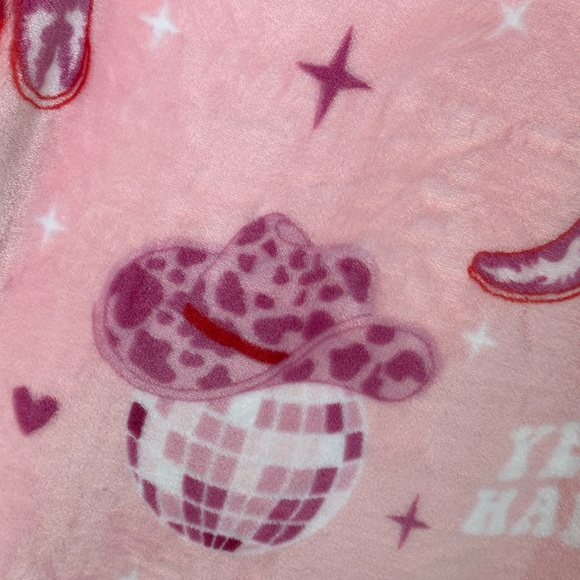 Rachel Roy Cowboy Disco Throw Cowboy Boots, Cowboy Hats, Disco Balls HTF - Picture 4 of 8